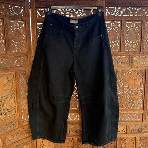 Free People Good Luck Barrel Jeans
